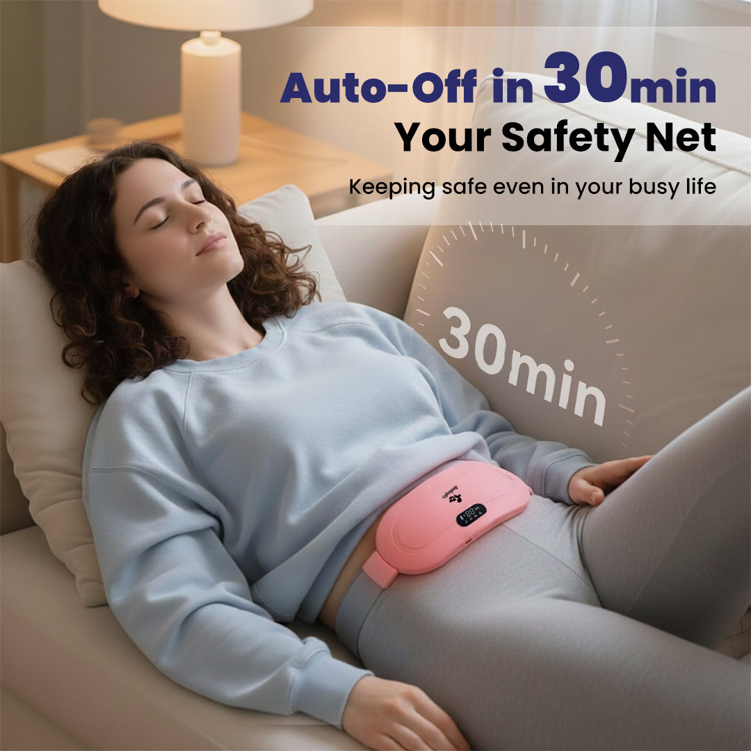 Menstrual Period Heating Pad for Cramps Massage